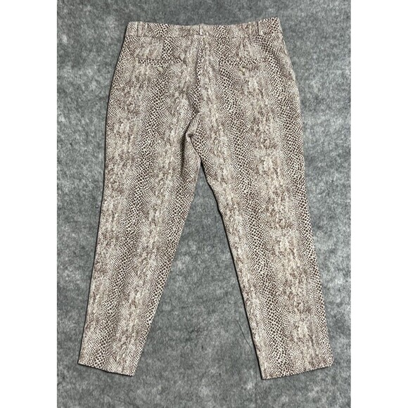 Banana Republic Snake Print Cropped Pants - Picture 2 of 13